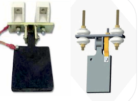 Gravity type current collector